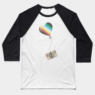 Disability pride flag balloon Baseball T-Shirt